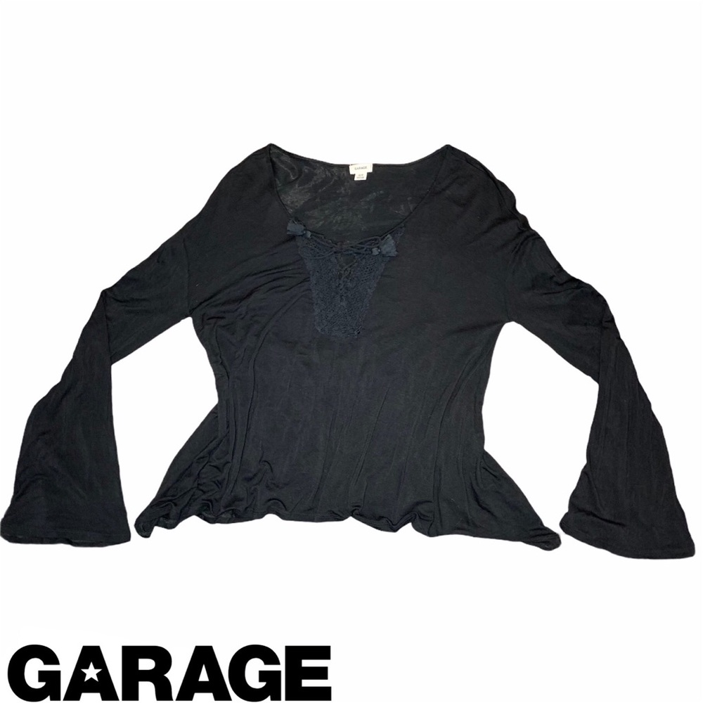 GARAGE Boho Long Sleeve Top in XS